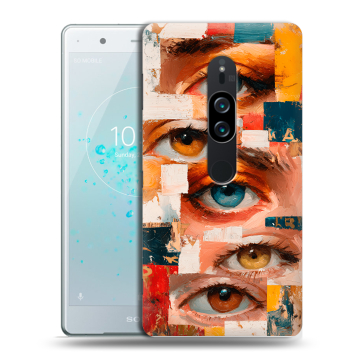 Пластиковый чехол на Sony Xperia XZ2 Premium с принтом Модный принт Пластиковый чехол на Sony Xperia XZ2 Premium с принтом Модный принт