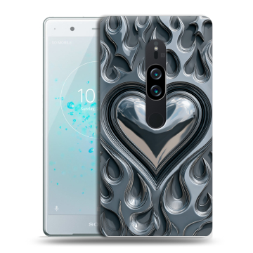 Пластиковый чехол на Sony Xperia XZ2 Premium с принтом Y2K