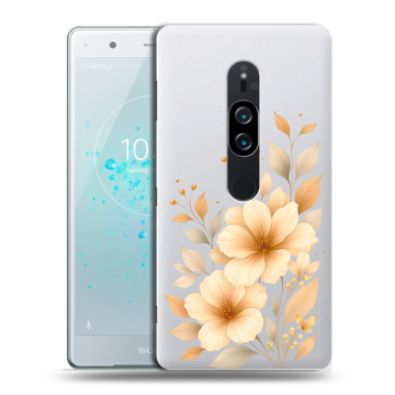 Пластиковый чехол на Sony Xperia XZ2 Premium с принтом для девушки