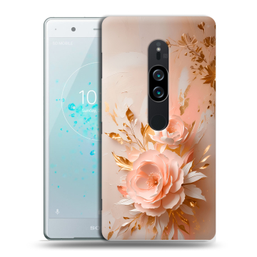 Пластиковый чехол на Sony Xperia XZ2 Premium с принтом женский