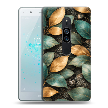 Пластиковый чехол на Sony Xperia XZ2 Premium с принтом женский
