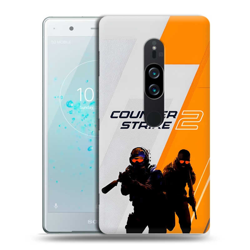 Пластиковый чехол на Sony Xperia XZ2 Premium с принтом Counter Strike Пластиковый чехол на Sony Xperia XZ2 Premium с принтом Counter Strike