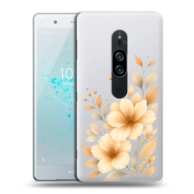 Пластиковый чехол на Sony Xperia XZ2 Premium с принтом для девушки Пластиковый чехол на Sony Xperia XZ2 Premium с принтом для девушки