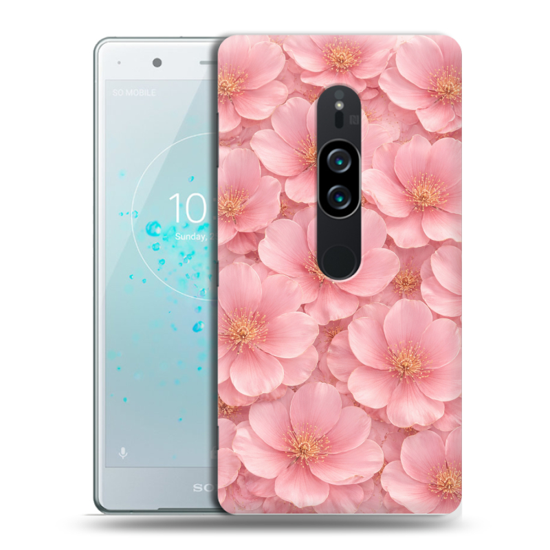 Пластиковый чехол на Sony Xperia XZ2 Premium с принтом женский Пластиковый чехол на Sony Xperia XZ2 Premium с принтом женский