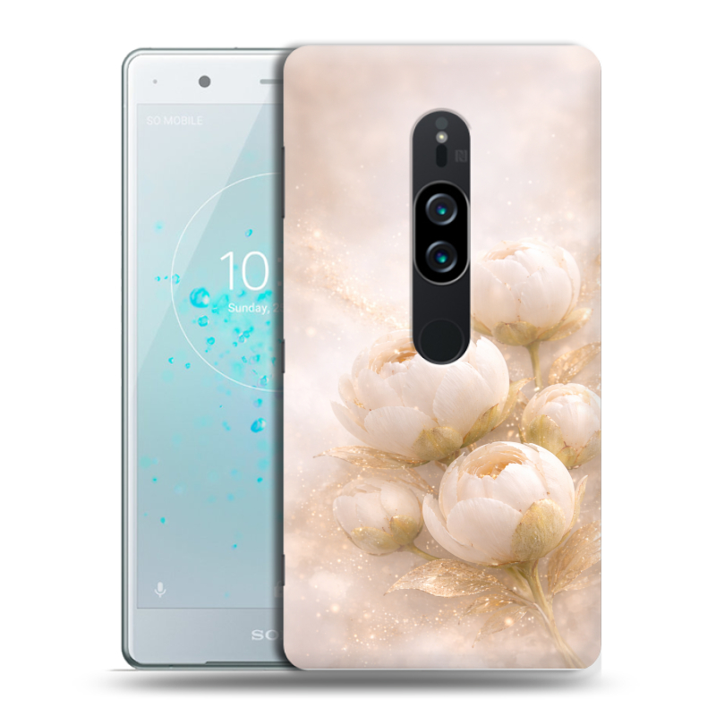 Пластиковый чехол на Sony Xperia XZ2 Premium с принтом женский Пластиковый чехол на Sony Xperia XZ2 Premium с принтом женский