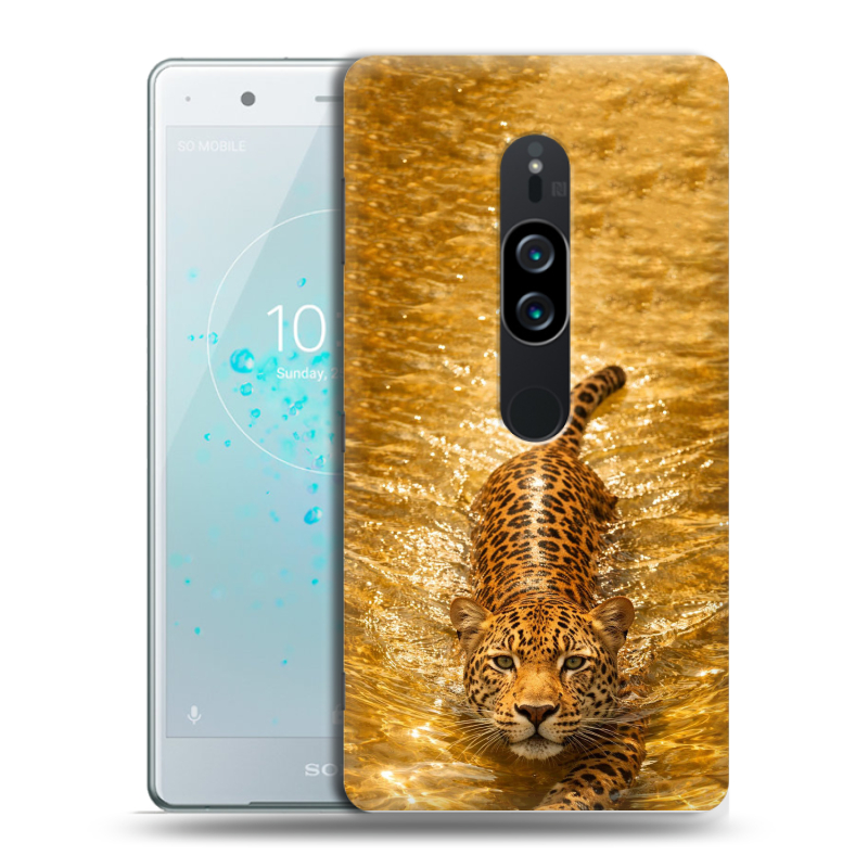 Пластиковый чехол на Sony Xperia XZ2 Premium с принтом женский Пластиковый чехол на Sony Xperia XZ2 Premium с принтом женский