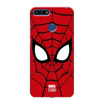Силиконовый противоударный чехол на Huawei Honor 7A Pro с принтом человек паук spiderman