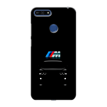 Силиконовый противоударный чехол на Huawei Honor 7A Pro с принтом БМВ BMW