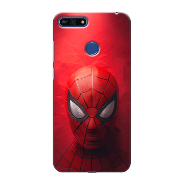 Силиконовый противоударный чехол на Huawei Honor 7A Pro с принтом Spiderman Человек паук Силиконовый противоударный чехол на Huawei Honor 7A Pro с принтом Spiderman Человек паук