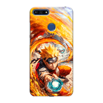Силиконовый противоударный чехол на Huawei Honor 7A Pro с принтом Аниме Наруто Naruto Силиконовый противоударный чехол на Huawei Honor 7A Pro с принтом Аниме Наруто Naruto