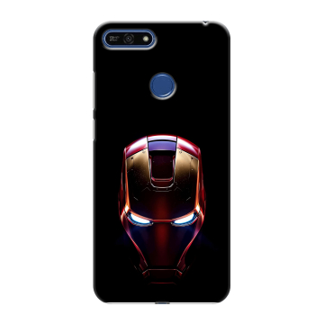 Силиконовый противоударный чехол на Huawei Honor 7A Pro с принтом IronMan Железный человек Силиконовый противоударный чехол на Huawei Honor 7A Pro с принтом IronMan Железный человек