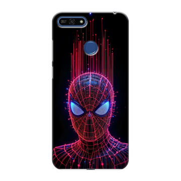 Силиконовый противоударный чехол на Huawei Honor 7A Pro с принтом Spiderman Человек паук Силиконовый противоударный чехол на Huawei Honor 7A Pro с принтом Spiderman Человек паук