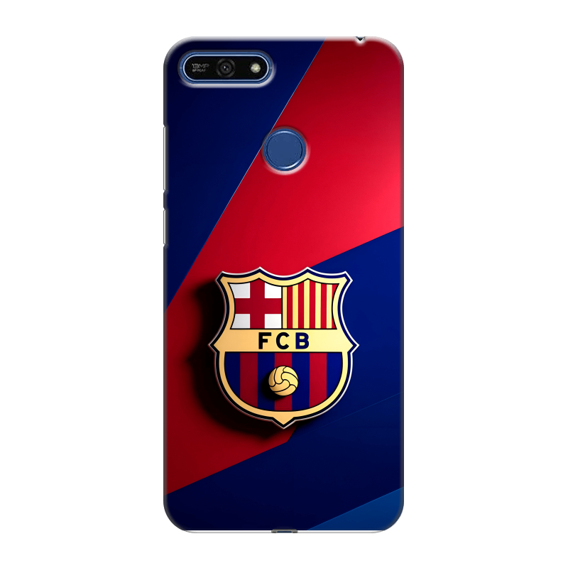 Силиконовый противоударный чехол на Huawei Honor 7A Pro с принтом Барселона Barcelona Силиконовый противоударный чехол на Huawei Honor 7A Pro с принтом Барселона Barcelona