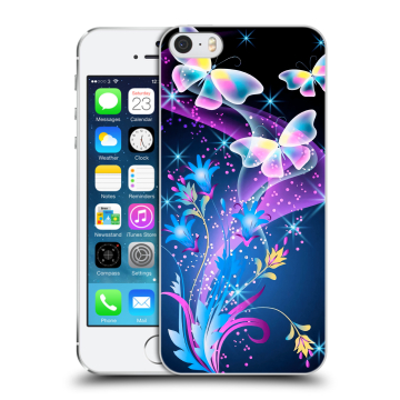 Пластиковый чехол на Iphone 5s с принтом Бабочки