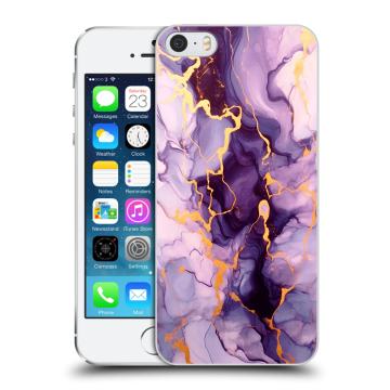 Пластиковый чехол на Iphone 5s с принтом Мрамор