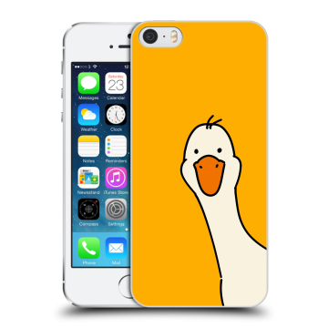 Пластиковый чехол на Iphone 5s с принтом Утка