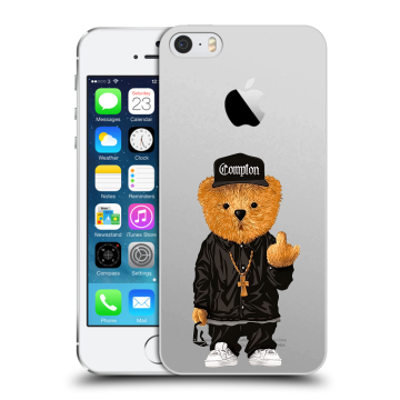 Пластиковый чехол на Iphone 5s с принтом Мишка