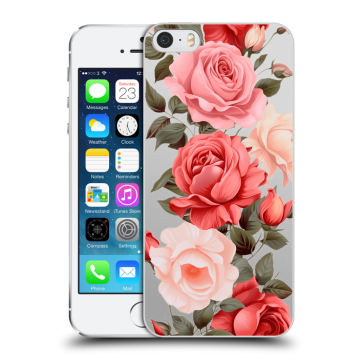 Пластиковый чехол на Iphone 5s с принтом Розы