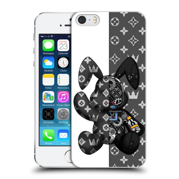 Пластиковый чехол на Iphone 5s с принтом Луи робот