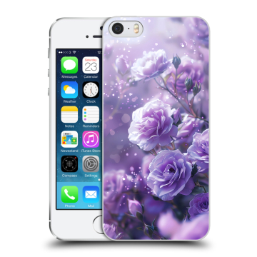 Пластиковый чехол на Iphone 5s с принтом Розы цветы Пластиковый чехол на Iphone 5s с принтом Розы цветы