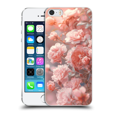 Пластиковый чехол на Iphone 5s с принтом Розовые розы