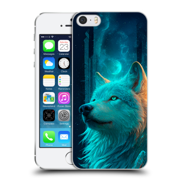 Пластиковый чехол на Iphone 5s с принтом бабочки саккура