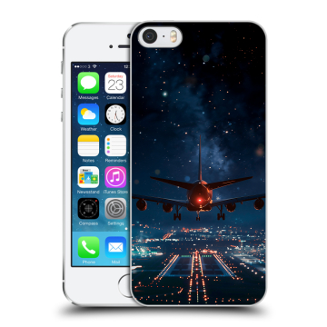 Пластиковый чехол на Iphone 5s с принтом самолет