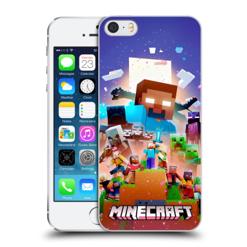Пластиковый чехол на Iphone 5s с принтом Майнкрафт Minecraft Пластиковый чехол на Iphone 5s с принтом Майнкрафт Minecraft