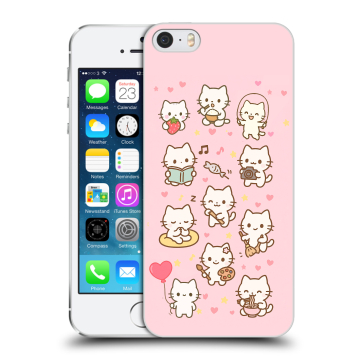 Пластиковый чехол на Iphone 5s с принтом Hello Kitty Хелоу Кити