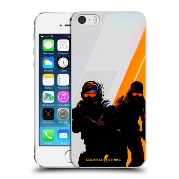 Пластиковый чехол на Iphone 5s с принтом Контер страйк Counter strike