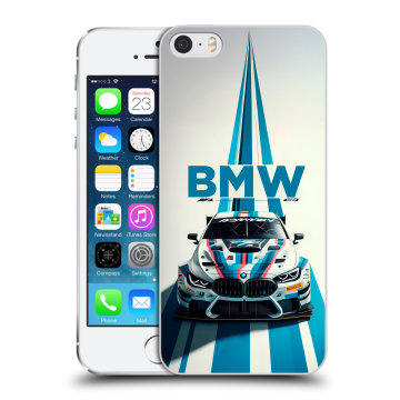 Пластиковый чехол на Iphone 5s с принтом БМВ BMW