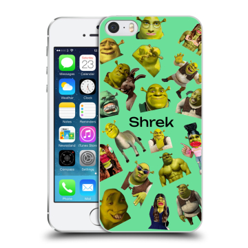 Пластиковый чехол на Iphone 5s с принтом Шрек Shrek Пластиковый чехол на Iphone 5s с принтом Шрек Shrek