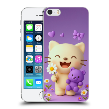 Пластиковый чехол на Iphone 5s с принтом для девочек