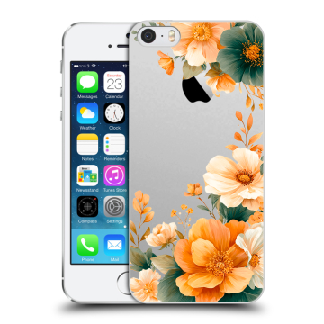 Пластиковый чехол на Iphone 5s с принтом Цветы принт Пластиковый чехол на Iphone 5s с принтом Цветы принт