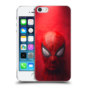 Пластиковый чехол на Iphone 5s с принтом Spiderman Человек паук