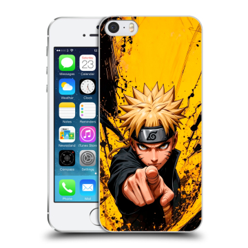 Пластиковый чехол на Iphone 5s с принтом Naruto Наруто