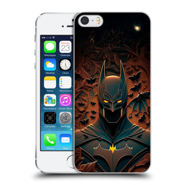 Пластиковый чехол на Iphone 5s с принтом Batman Бэтмен Пластиковый чехол на Iphone 5s с принтом Batman Бэтмен