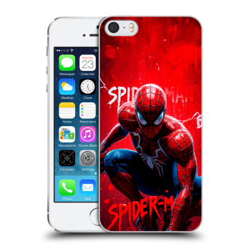 Пластиковый чехол на Iphone 5s с принтом Spiderman Человек паук Пластиковый чехол на Iphone 5s с принтом Spiderman Человек паук