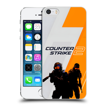 Пластиковый чехол на Iphone 5s с принтом Counter Strike