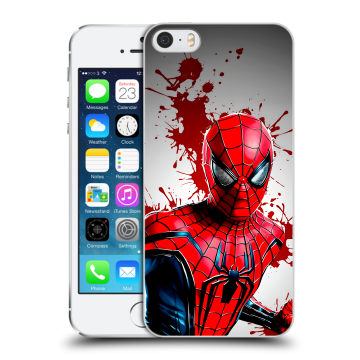 Пластиковый чехол на Iphone 5s с принтом Spiderman Человек паук