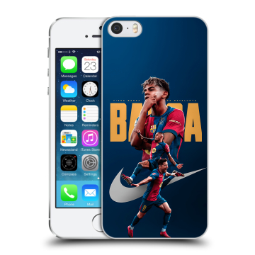 Пластиковый чехол на Iphone 5s с принтом Барселона Barca Yamal 