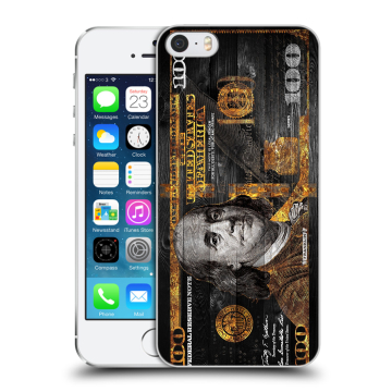 Пластиковый чехол на Iphone 5s с принтом Доллар деньги