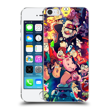 Пластиковый чехол на Iphone 5s с принтом Gravity Falls Гравити Фолз