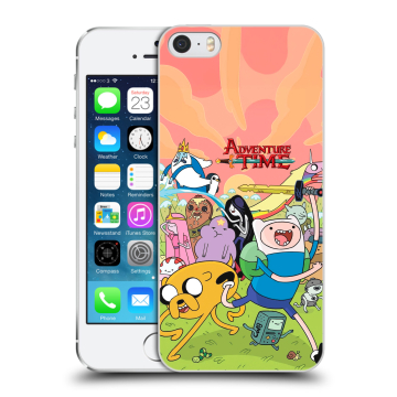 Пластиковый чехол на Iphone 5s с принтом Adventure time Время приключений Пластиковый чехол на Iphone 5s с принтом Adventure time Время приключений