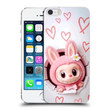 Пластиковый чехол на Iphone 5s с принтом Labubu Лабубу Пластиковый чехол на Iphone 5s с принтом Labubu Лабубу