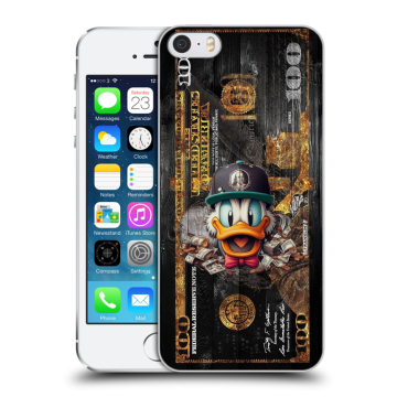 Пластиковый чехол на Iphone 5s с принтом Дональд Дак Доллар