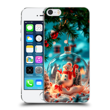 Пластиковый чехол на Iphone 5s с принтом Новый год Пластиковый чехол на Iphone 5s с принтом Новый год