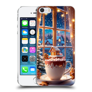 Пластиковый чехол на Iphone 5s с принтом Новый год Пластиковый чехол на Iphone 5s с принтом Новый год