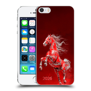 Пластиковый чехол на Iphone 5s с принтом Новый год Пластиковый чехол на Iphone 5s с принтом Новый год