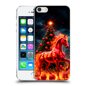 Пластиковый чехол на Iphone 5s с принтом Новый год Пластиковый чехол на Iphone 5s с принтом Новый год